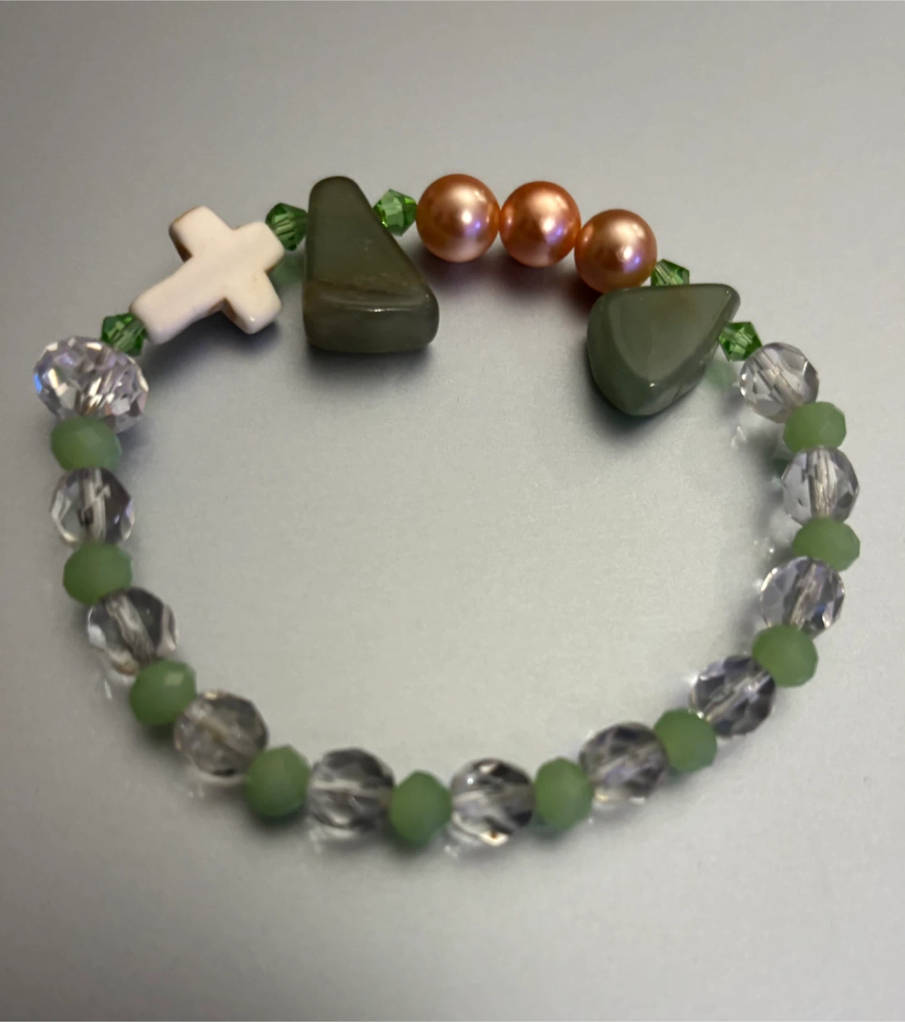 Beaded Rosary Bracelet - photo 2
