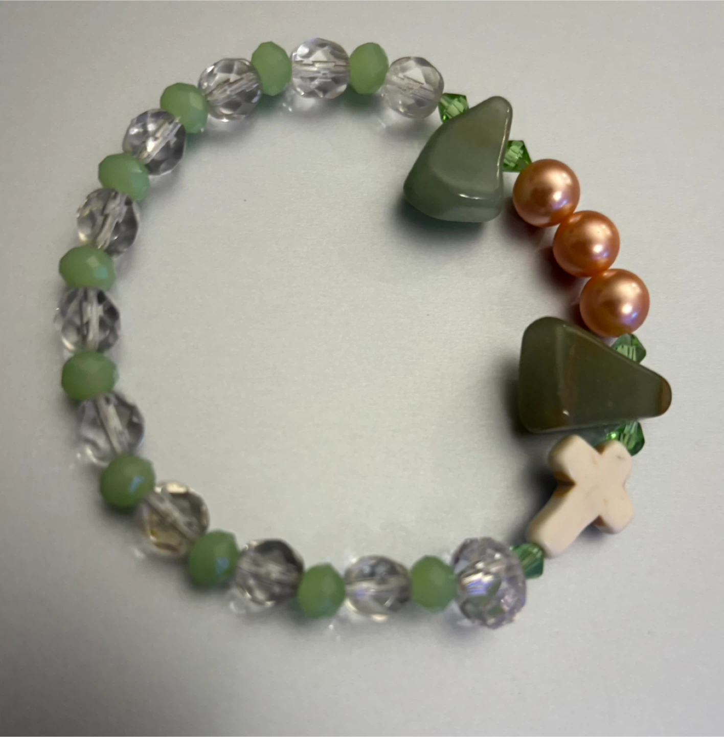 Beaded Rosary Bracelet
