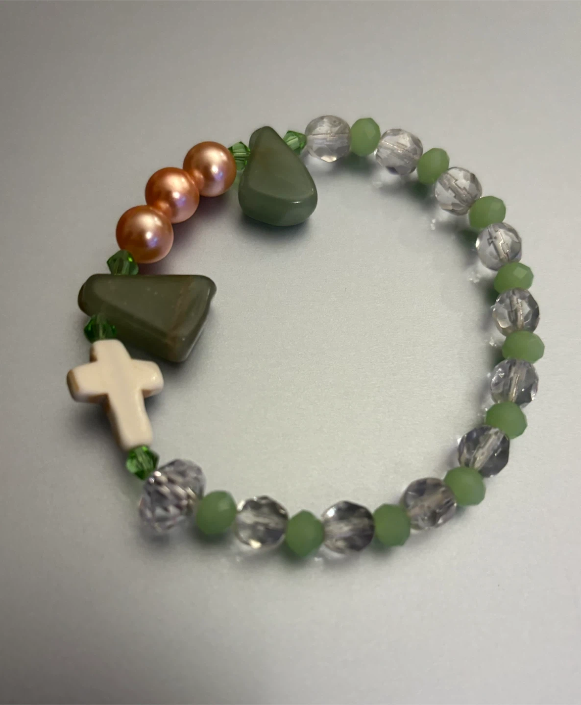 Beaded Rosary Bracelet - photo 3