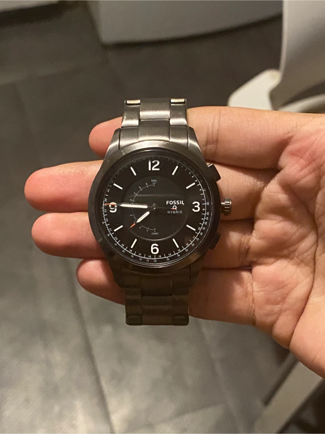 Fossil Hybrid Smartwatch Activist Smoke Stainless Steel - photo 3
