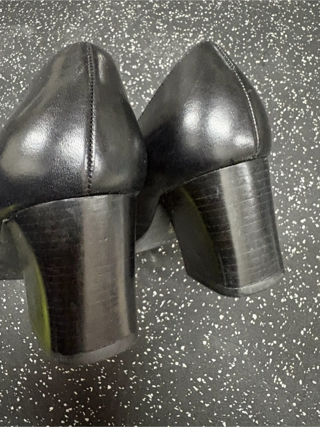 Nine West Classic Black Pumps Sz 5 🏆 - photo 5