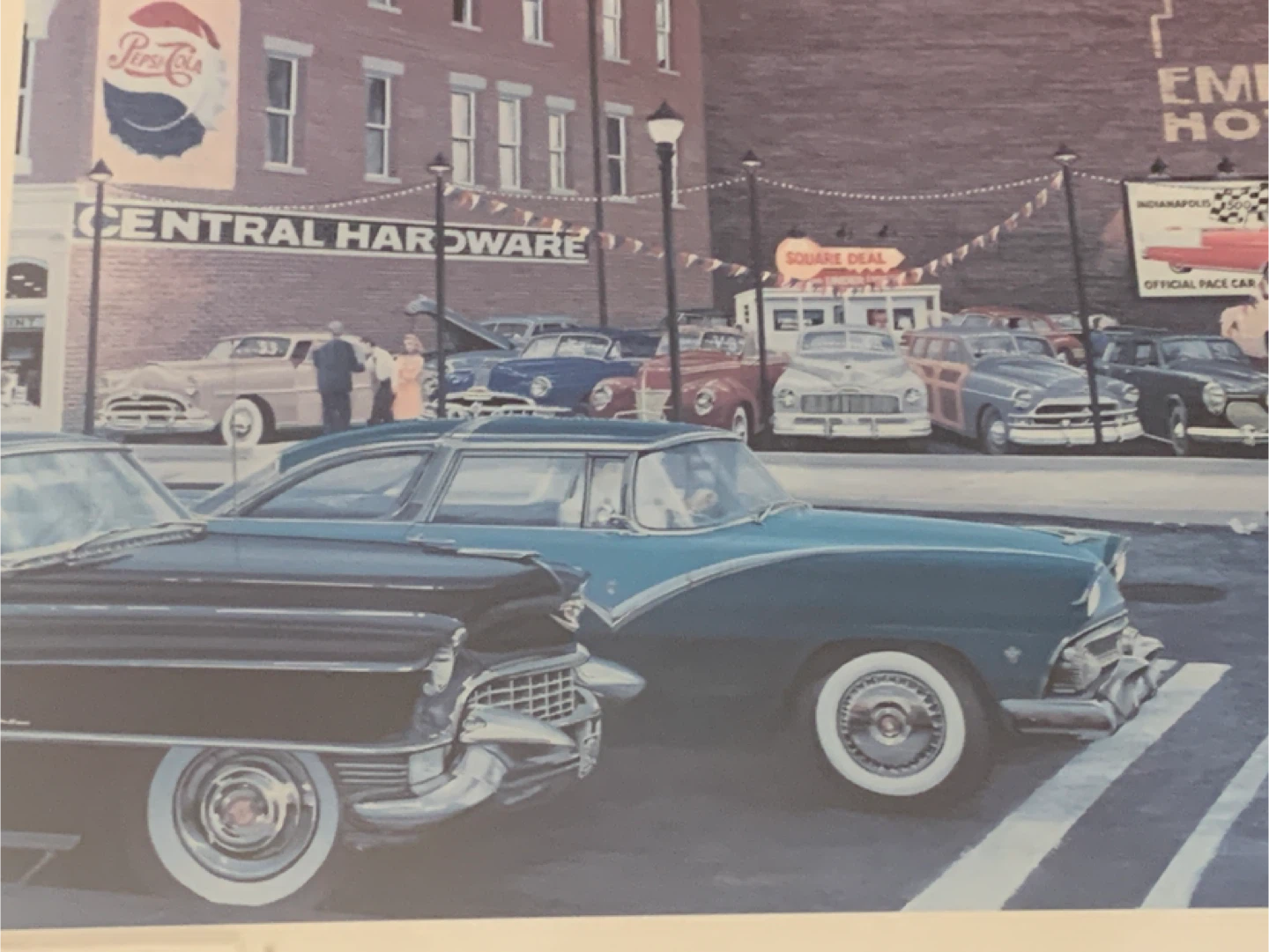 DAVID SNYDER Classic Cars LIMITED EDITION PRINT - photo 2