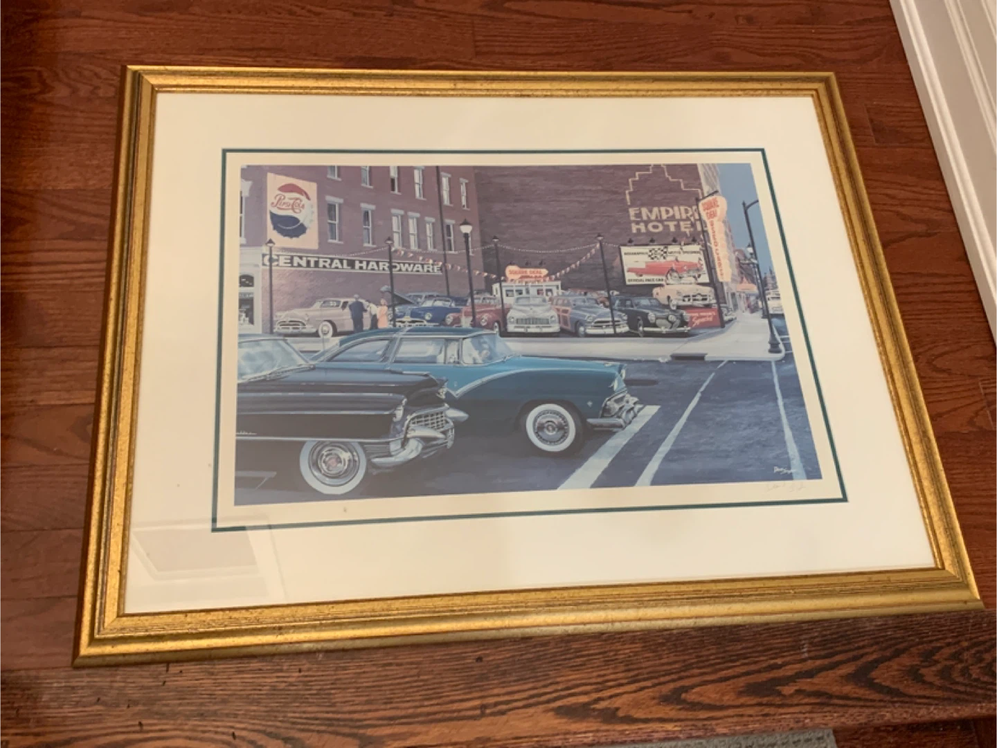 DAVID SNYDER Classic Cars LIMITED EDITION PRINT