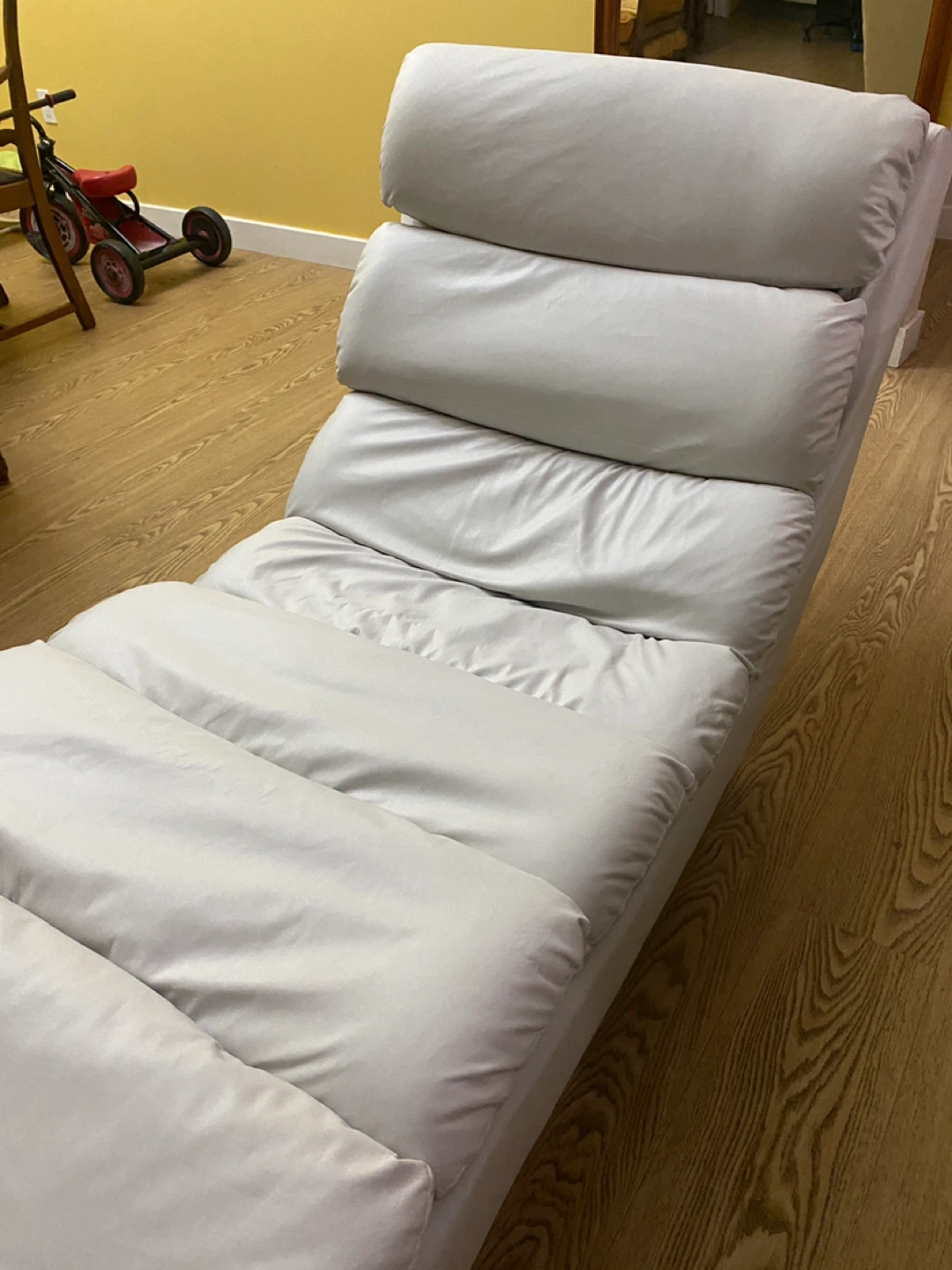 Modern Light Grey Chaise Lounge Chair (CAN DELIVER) - photo 4