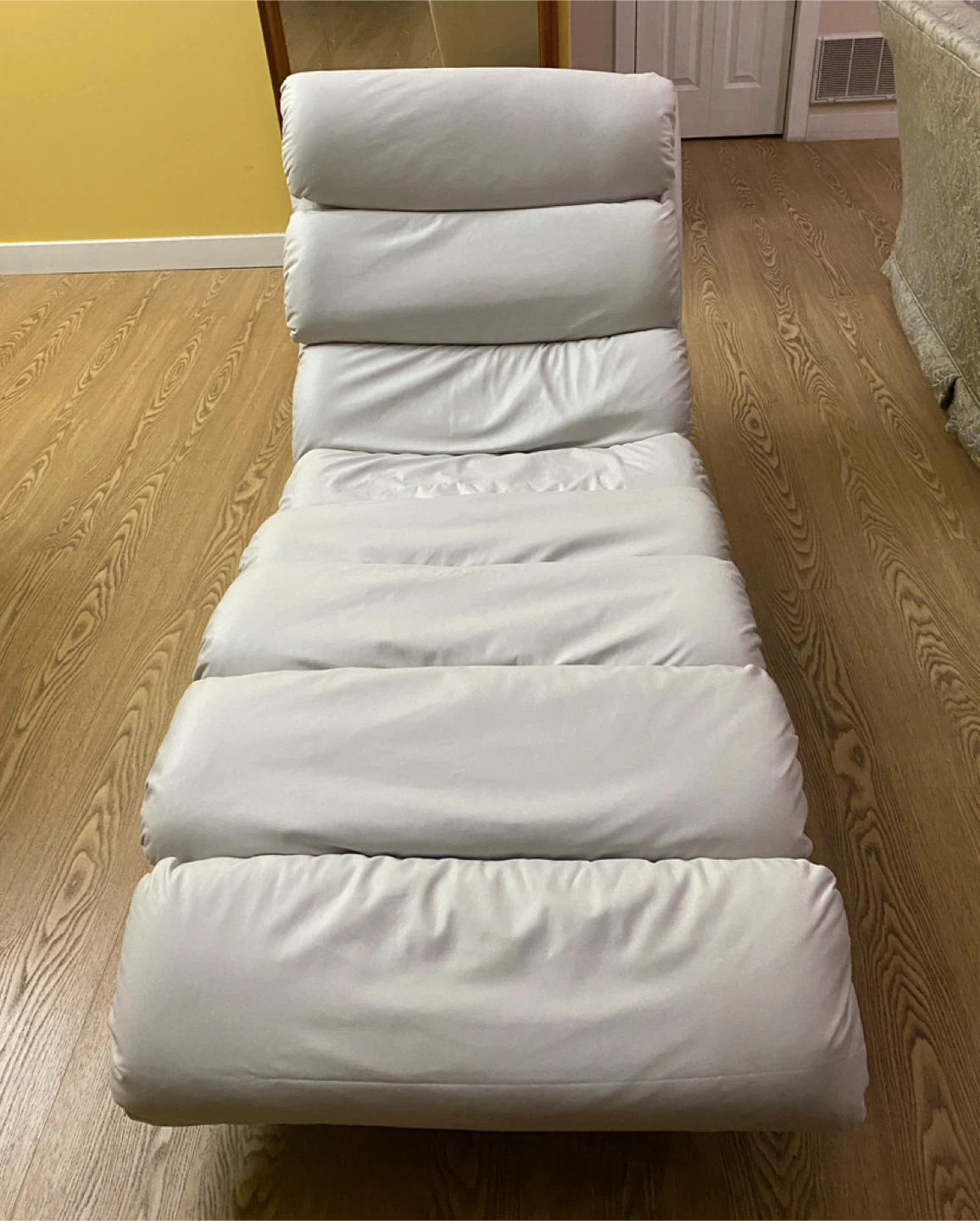 Modern Light Grey Chaise Lounge Chair (CAN DELIVER) - photo 3