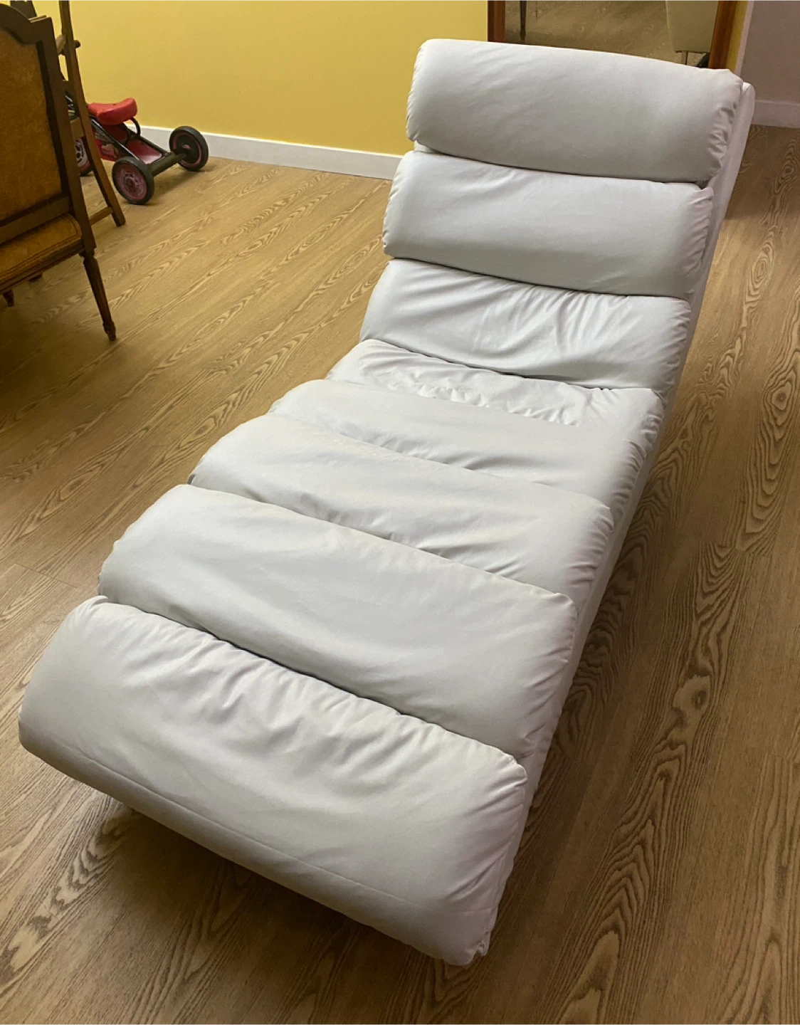 Modern Light Grey Chaise Lounge Chair (CAN DELIVER) - photo 5