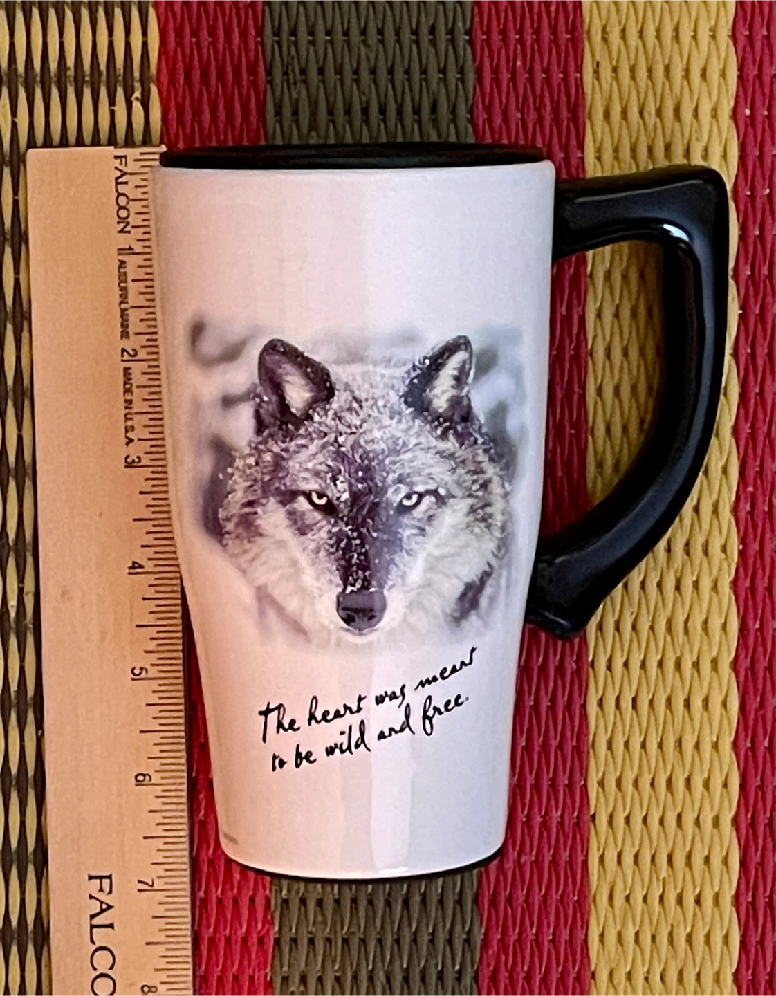 🏆Wolf Mug with Lid