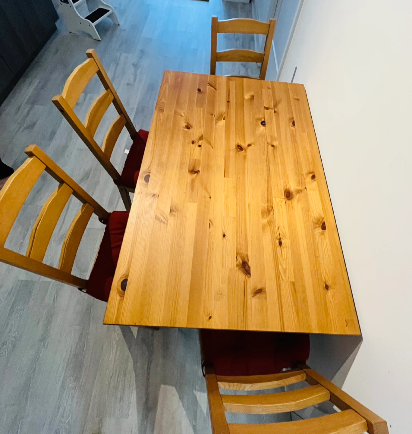 Ikea dining set with cushions - photo 4