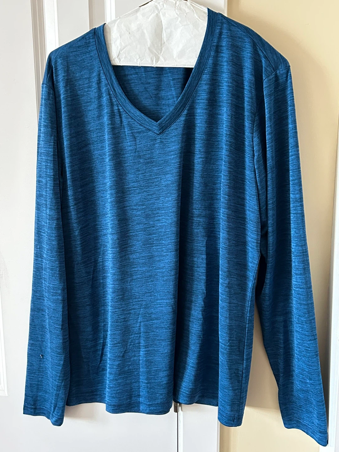 Ladies Long Sleeve V-Neck T-Shirt