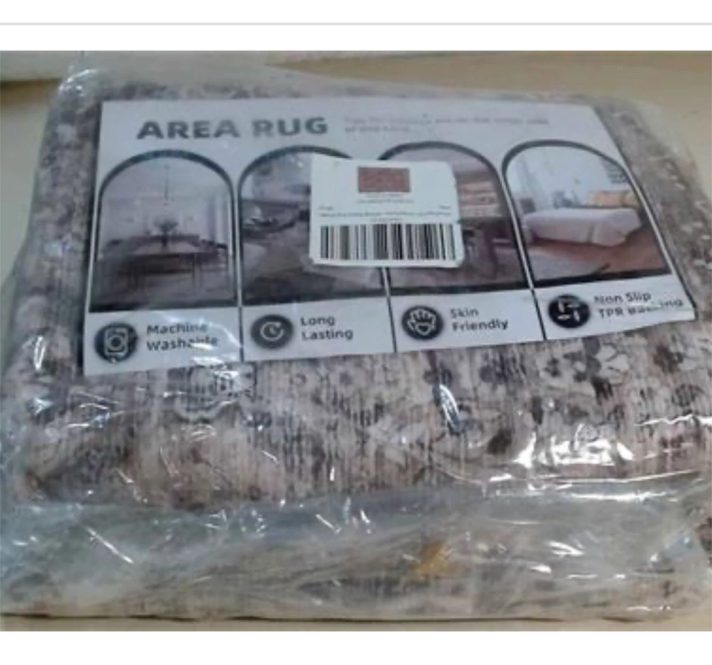 Area Rug 5x7 Brown - photo 2