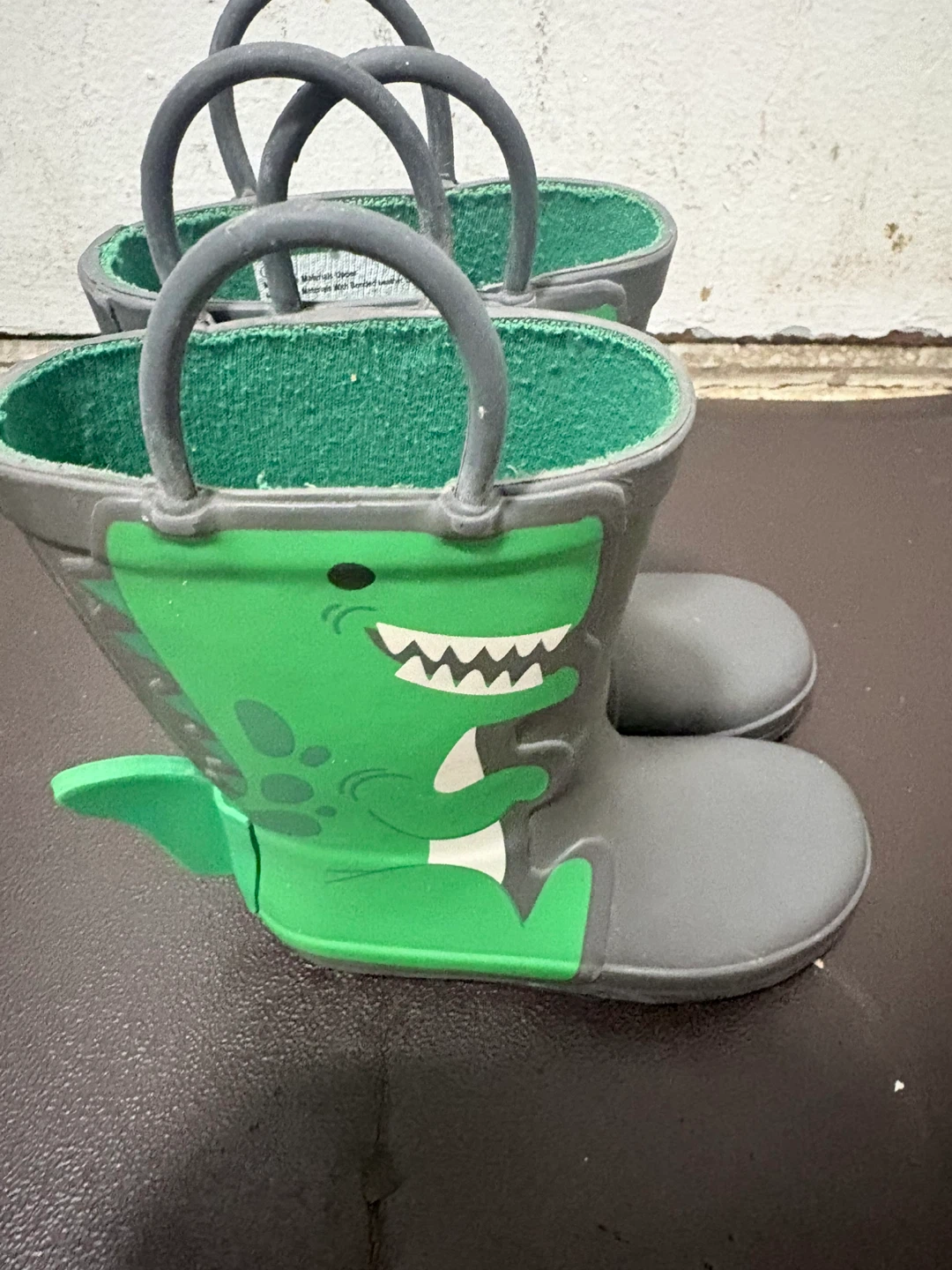 Kids Dinosaur Rain Boots