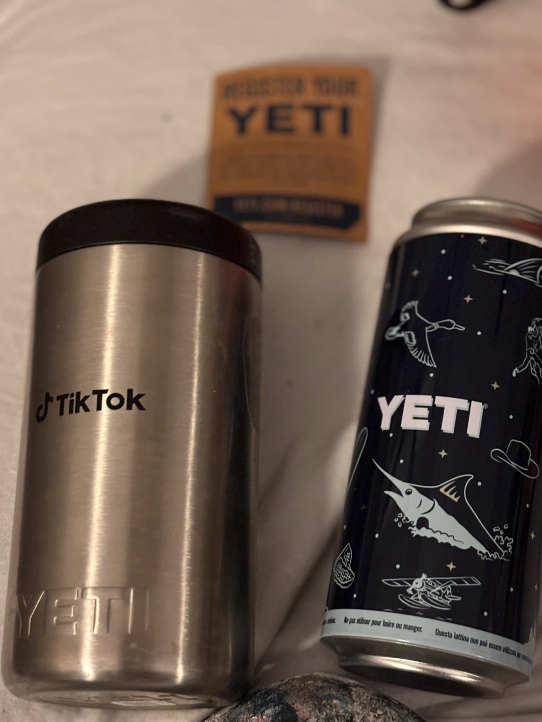 Yeti Can Insulator with TikTok Logo