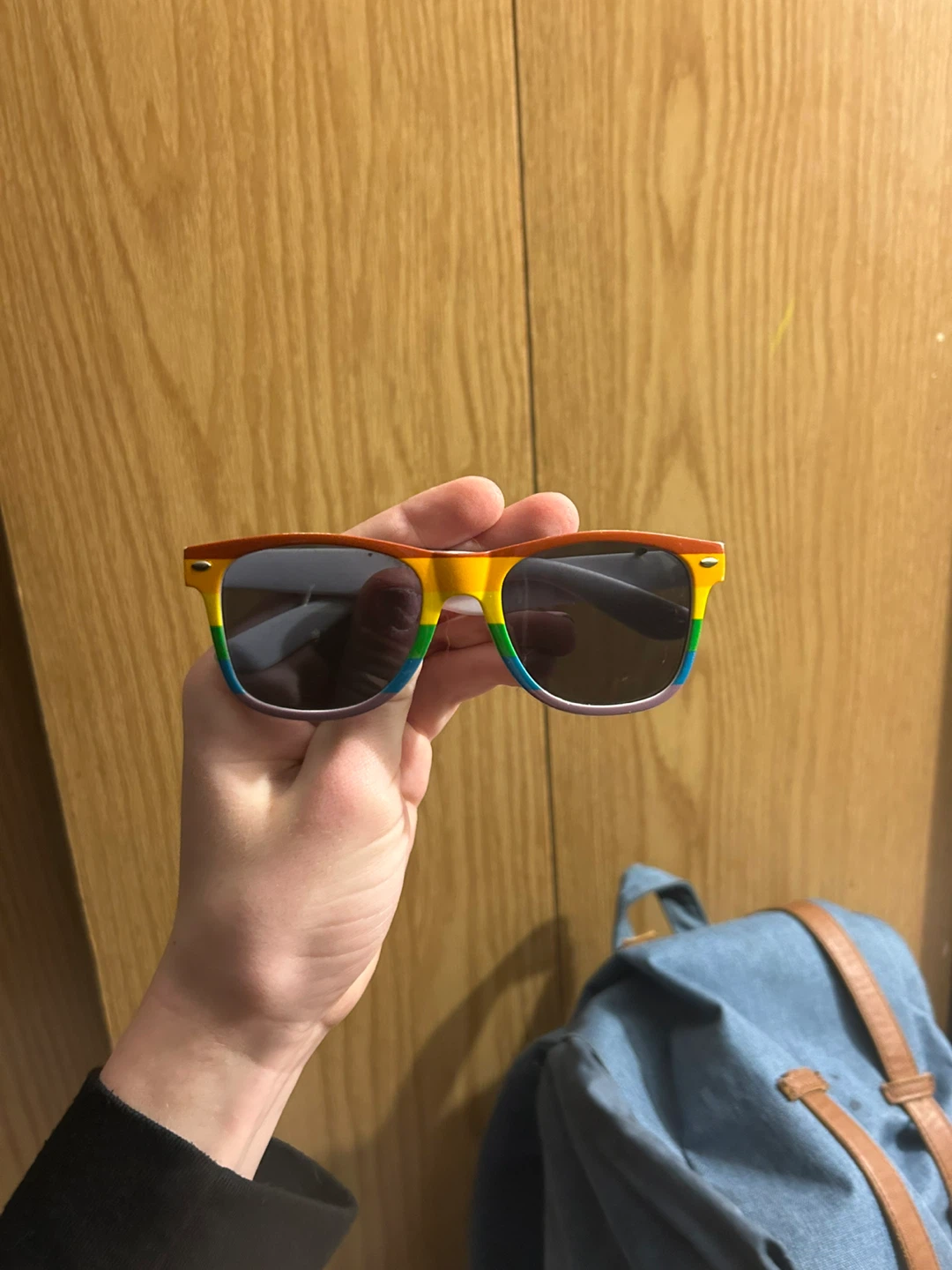 Rainbow Striped Sunglasses 🏆