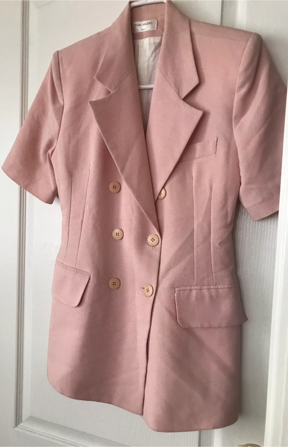 Yumi Mazao Paris Pink Blazer