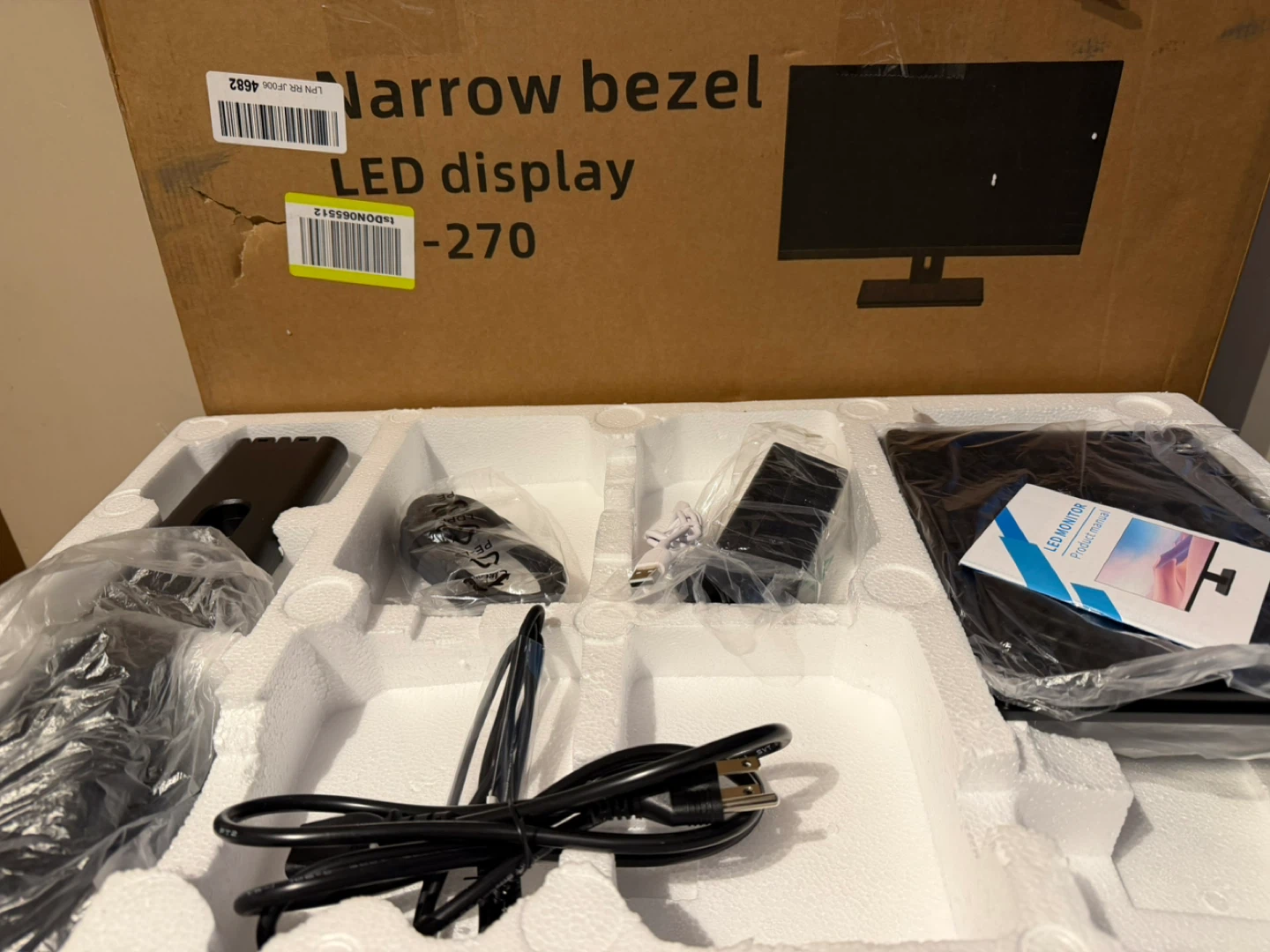 Narrow Bezel LED Display Monitor - photo 2