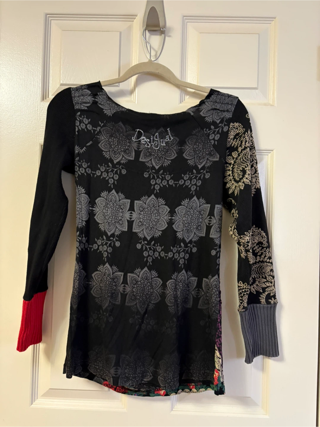 Desigual Long Sleeved Top Sz M 🏆 - photo 2