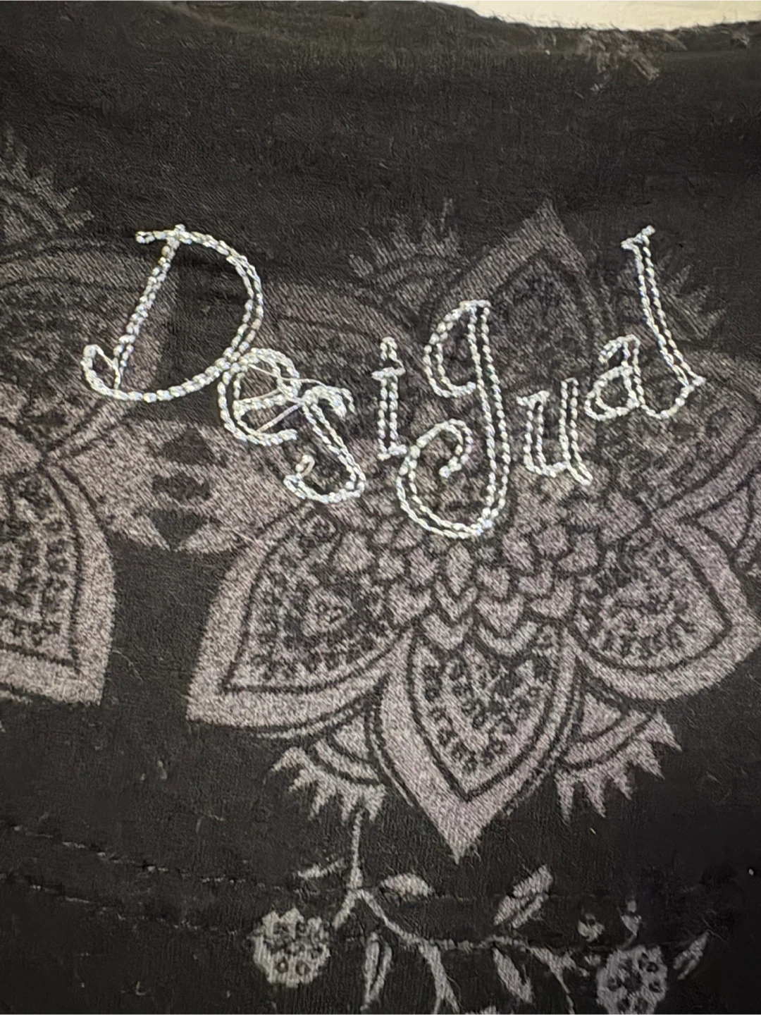 Desigual Long Sleeved Top Sz M 🏆 - photo 3