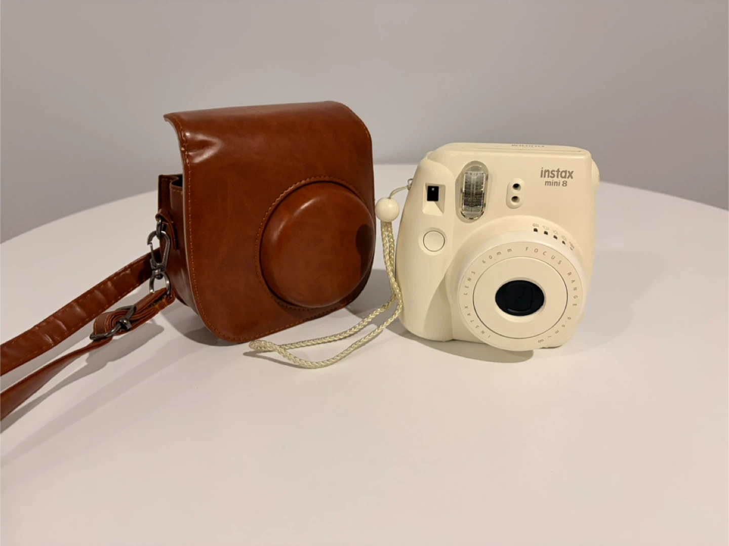 Fujifilm Instax Mini 8 Camera with Brown Case - photo 4