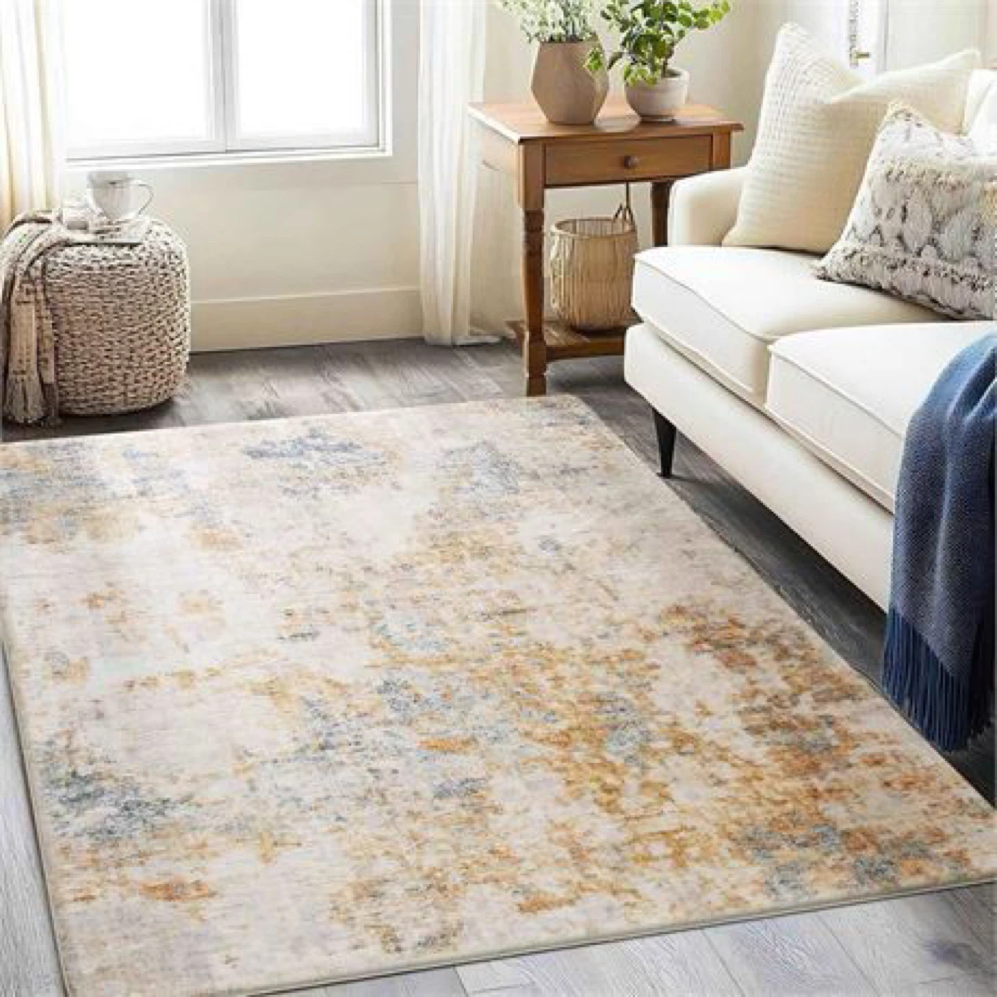 Safunion Area Rug 2.6x3.9 multiclr