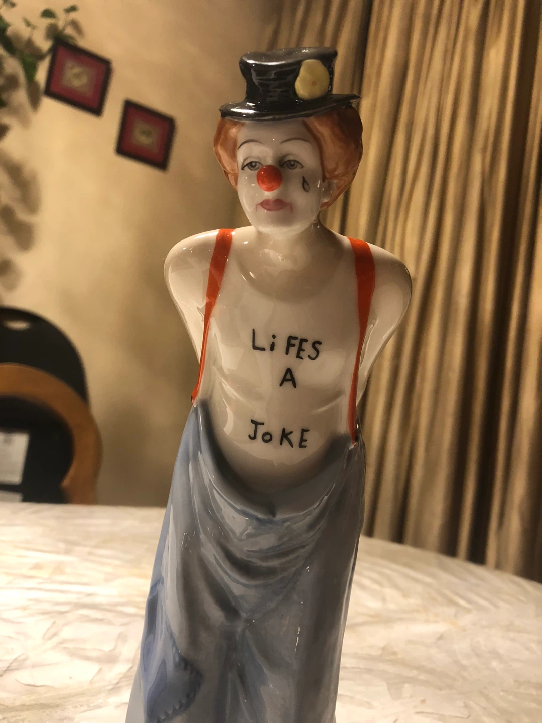 Ceramic Clown Figurine - photo 4