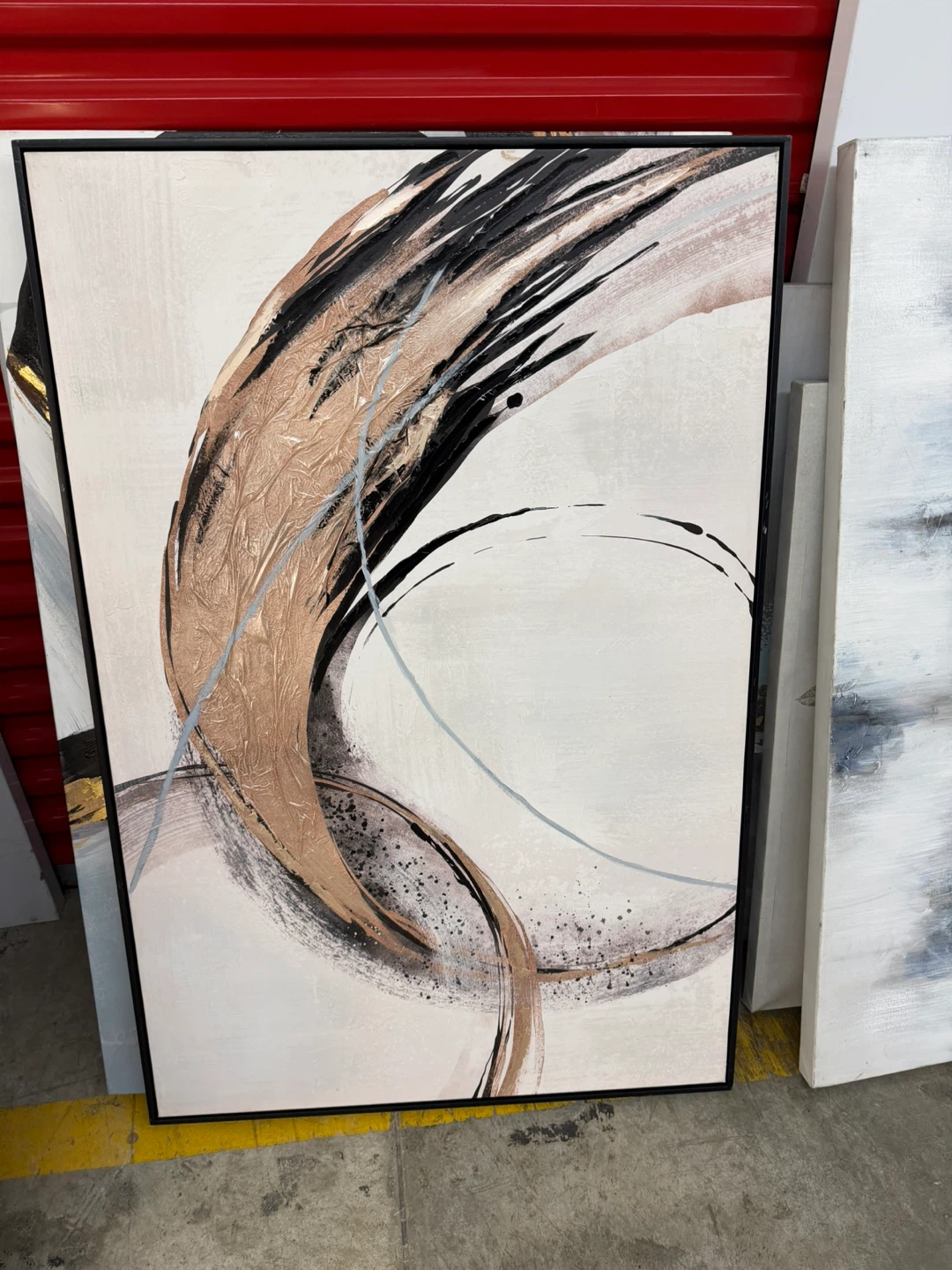 Abstract Framed Wall Art - photo 3