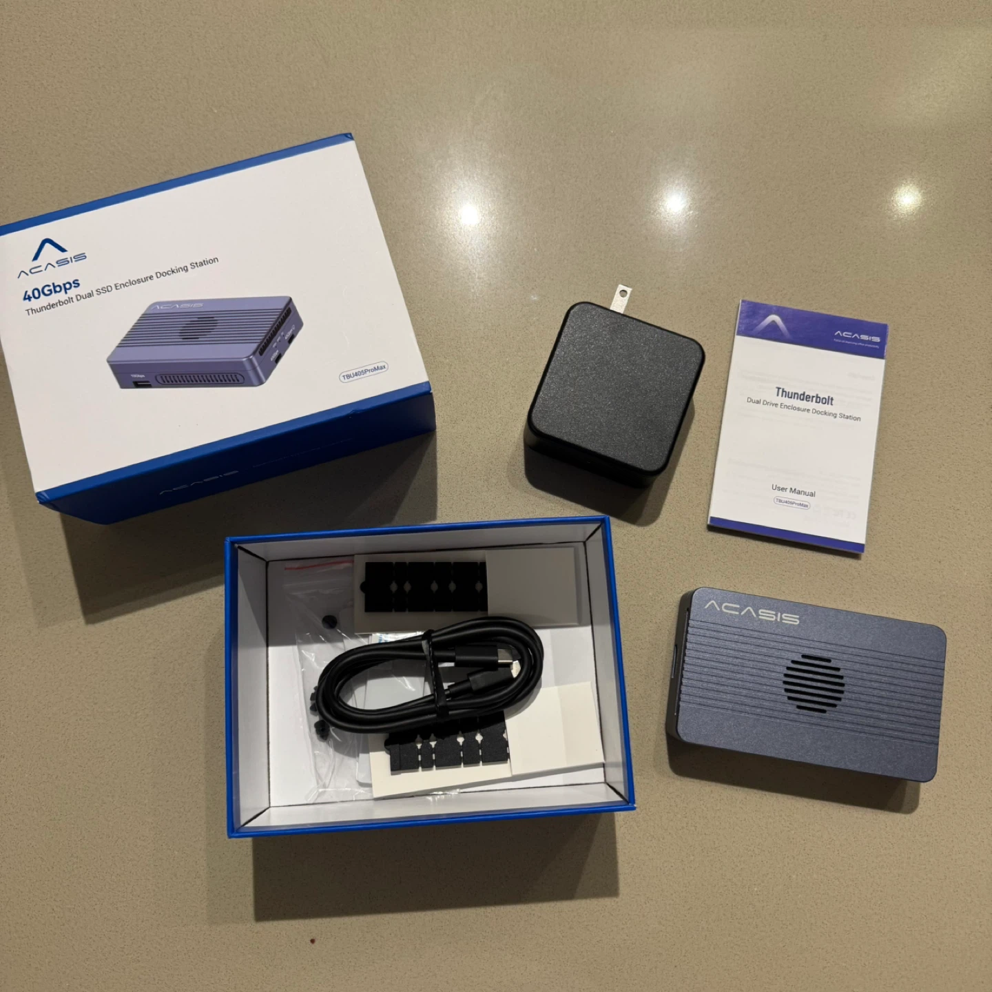 ACASIS Thunderbolt 4 Duo SSD enclosure - NEW