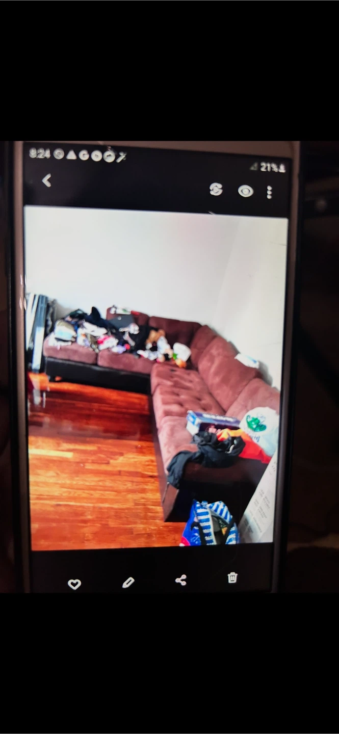 Brown Sectional Sofa