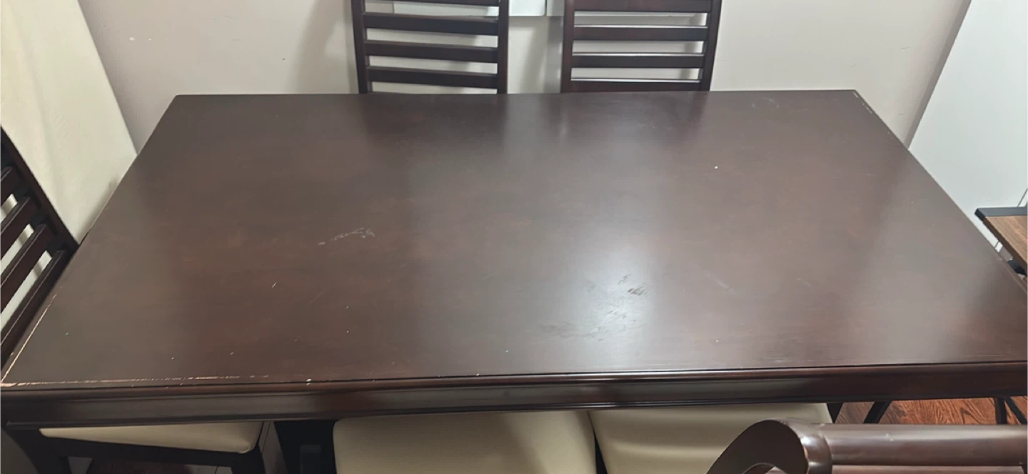 Dining Table with 6 Chairs