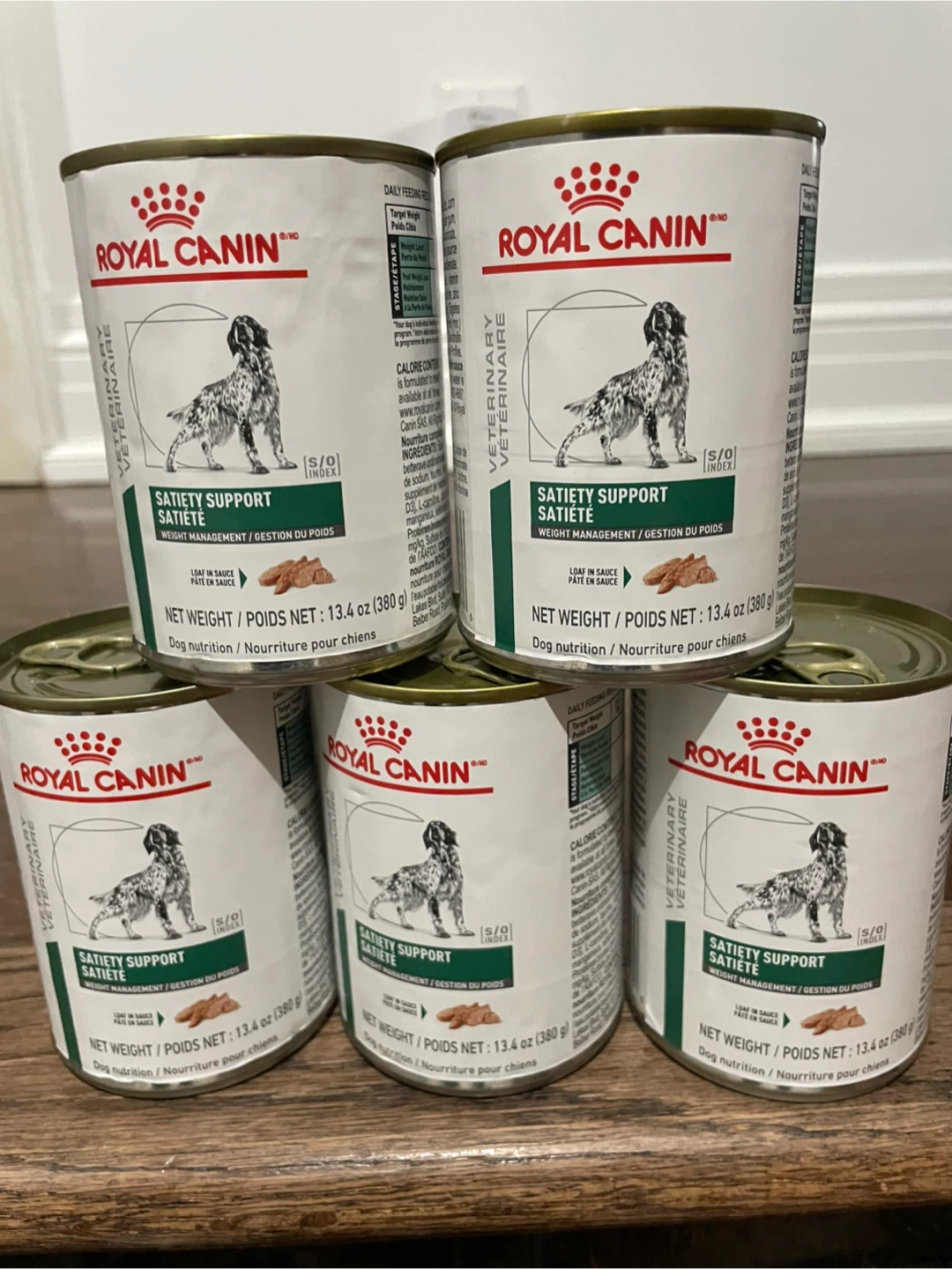 Royal Canin Satiety Support Dog Food (5 Cans)