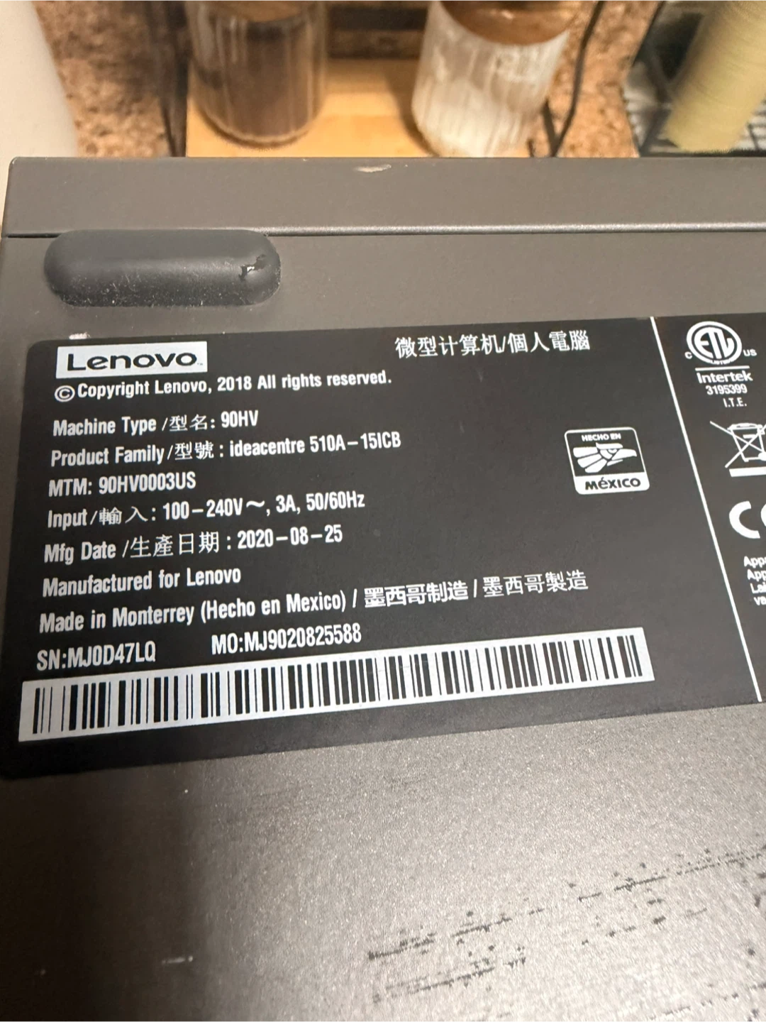Lenovo ideacentre 510A Desktop Computer - photo 5