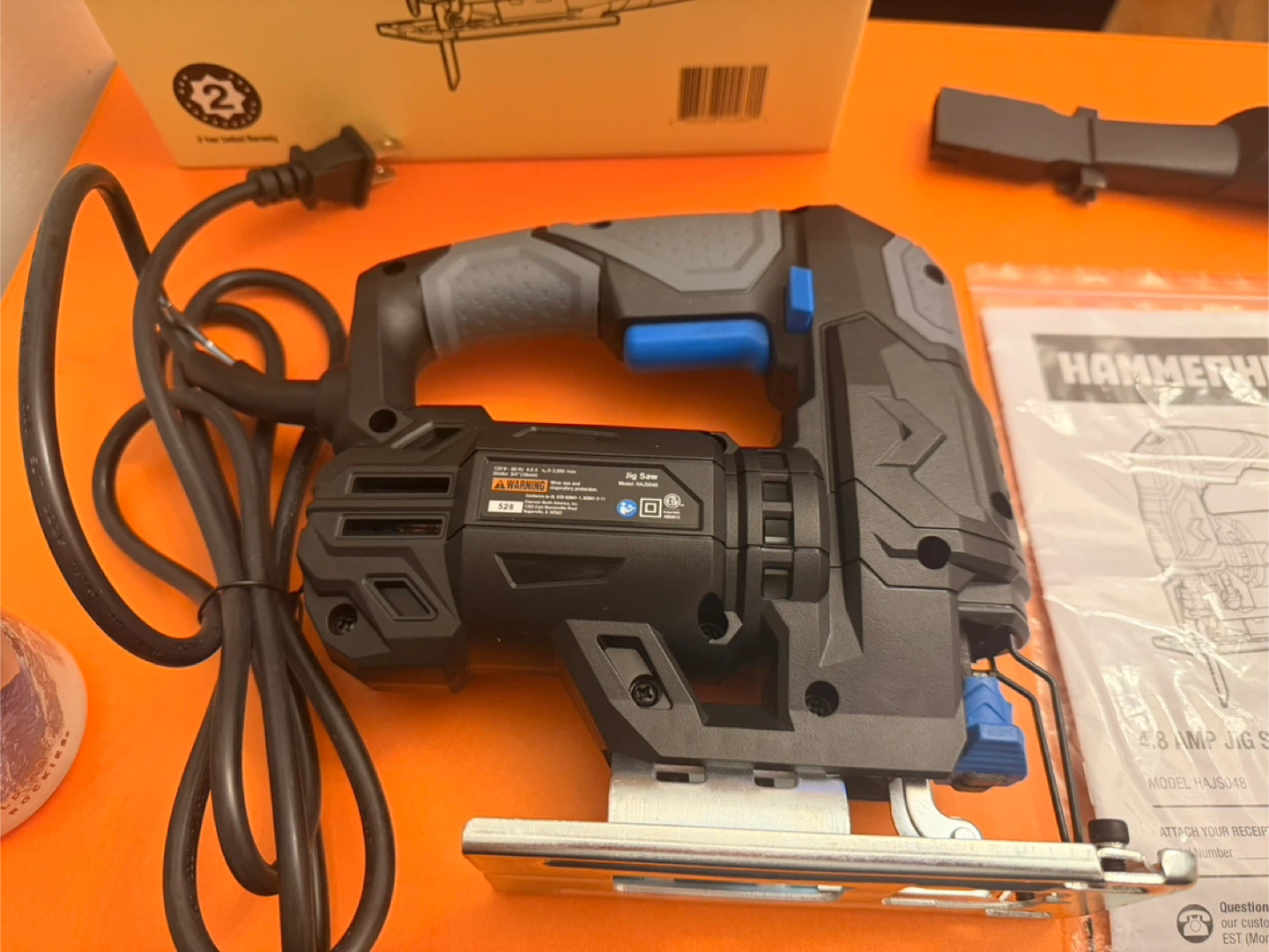 Hammerhead 4.8 Amp 3/4" Jig Saw