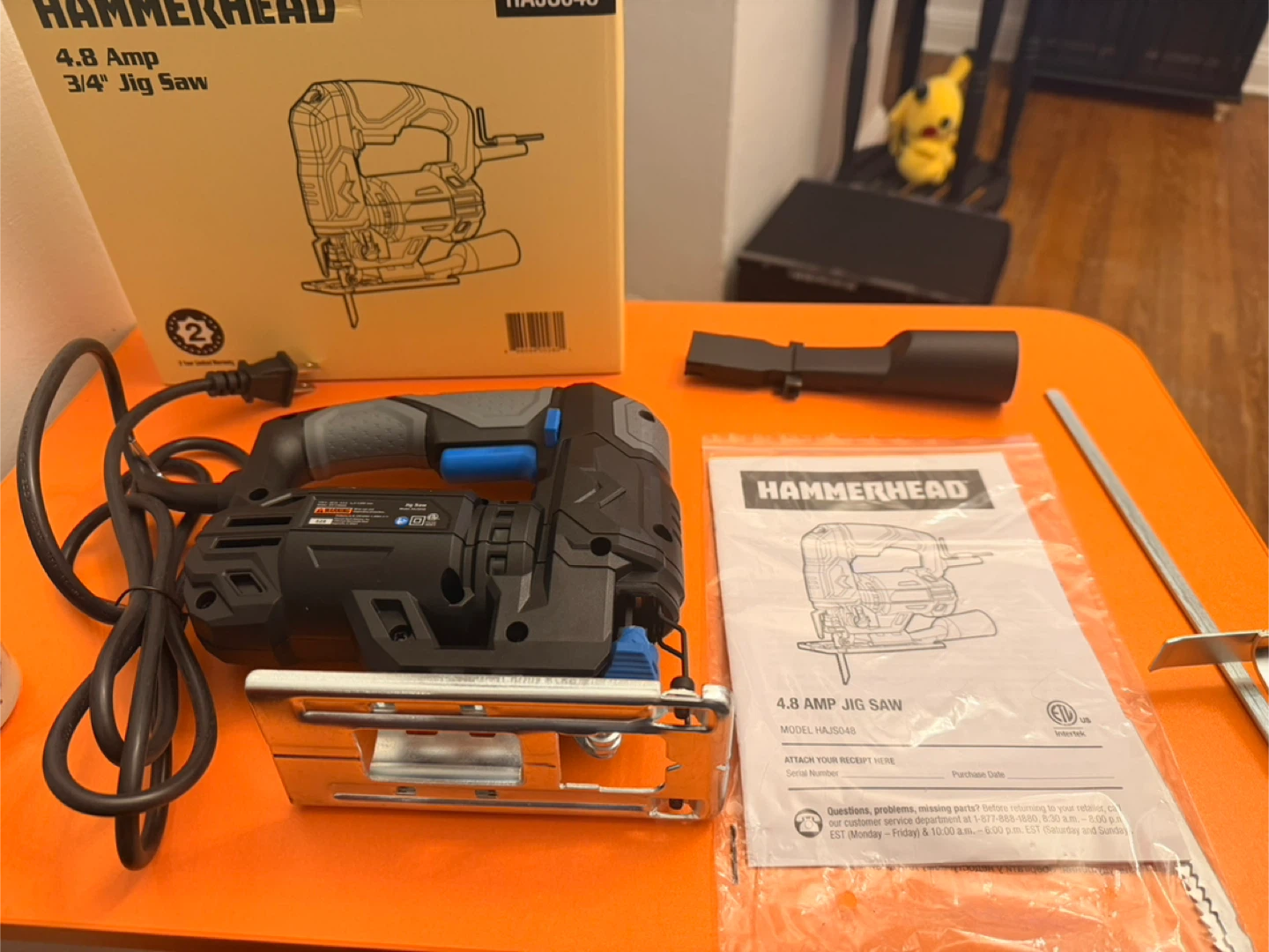 Hammerhead 4.8 Amp 3/4" Jig Saw - photo 3