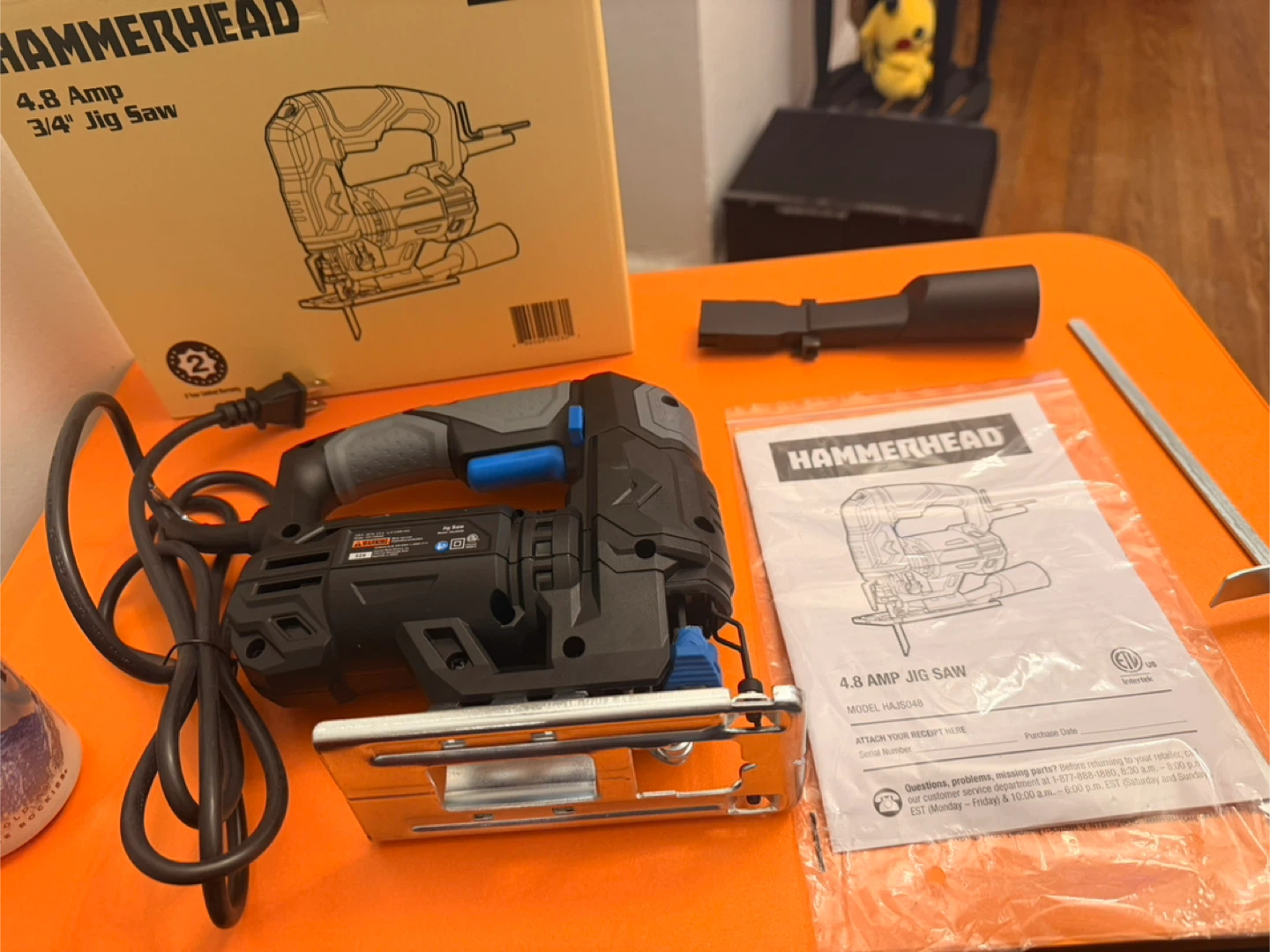 Hammerhead 4.8 Amp 3/4" Jig Saw - photo 2