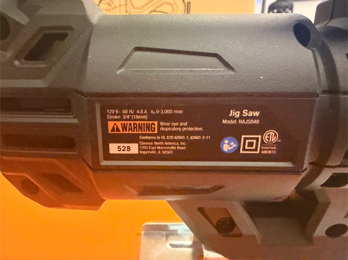 Hammerhead 4.8 Amp 3/4" Jig Saw - photo 5