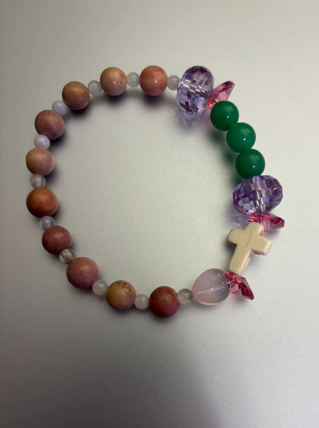 Beaded Rosary-style bracelet - photo 2