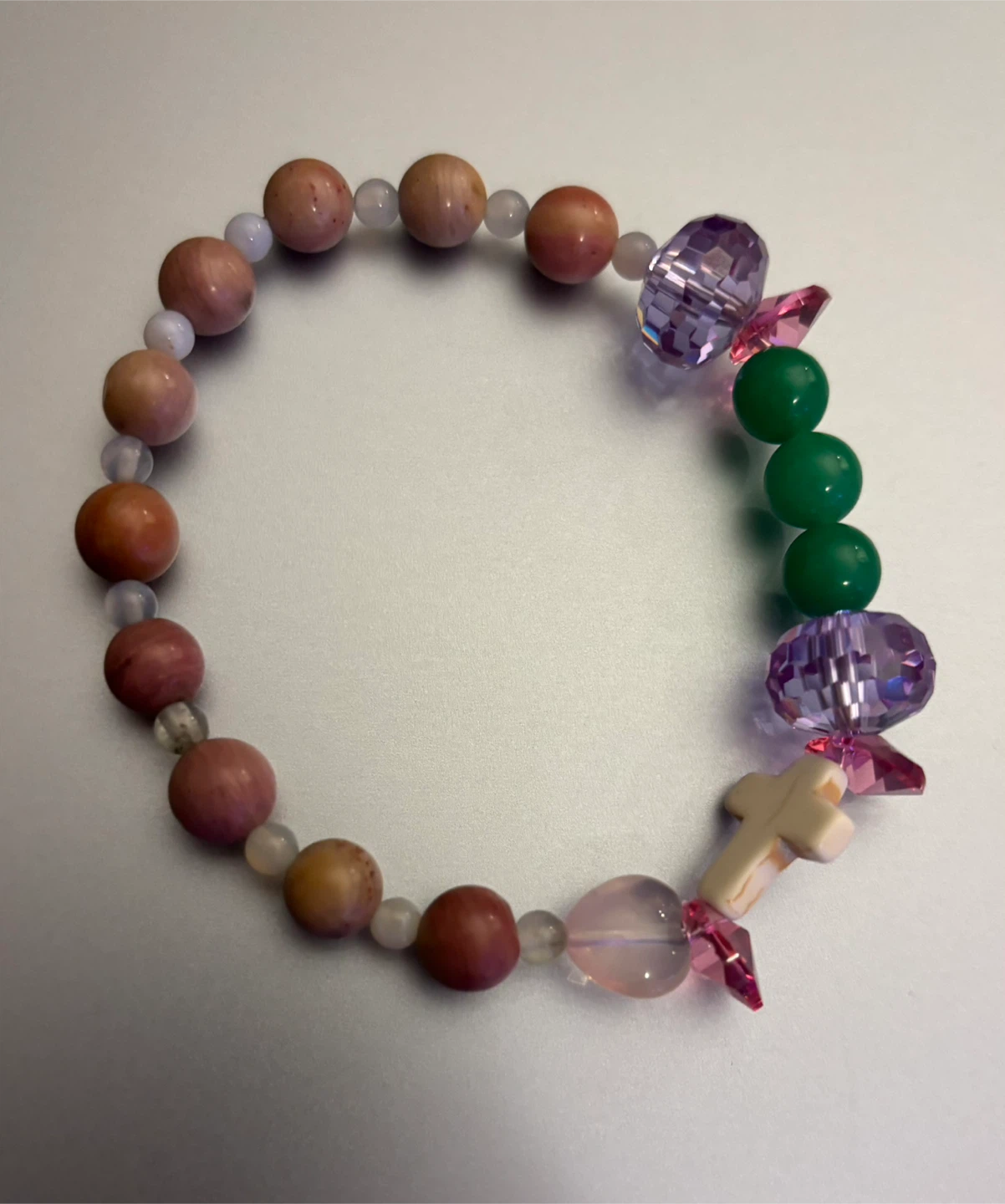 Beaded Rosary-style bracelet - photo 3