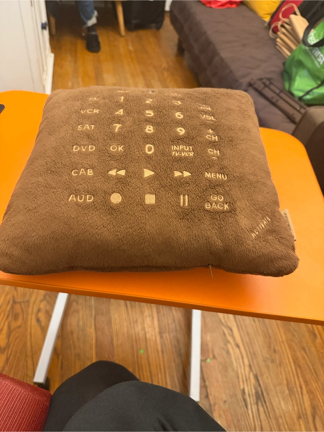 Brookstone Remote Control Pillow - photo 4