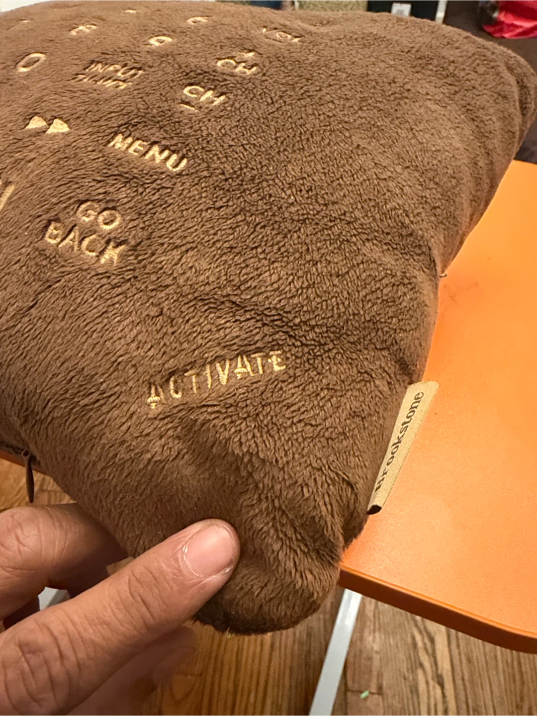 Brookstone Remote Control Pillow - photo 2