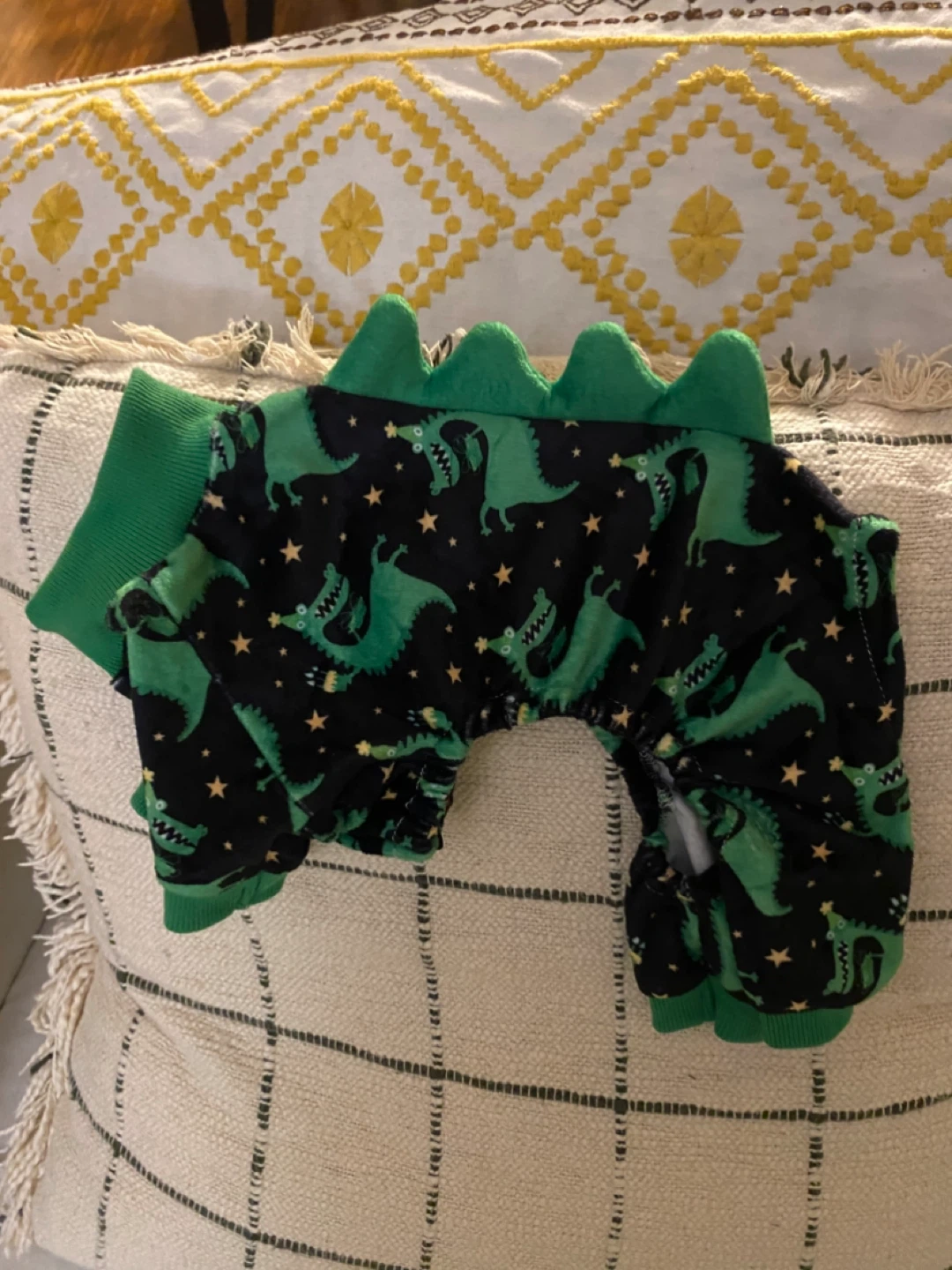 CuteBone Dinosaur Pyjamas for Dogs - Size S