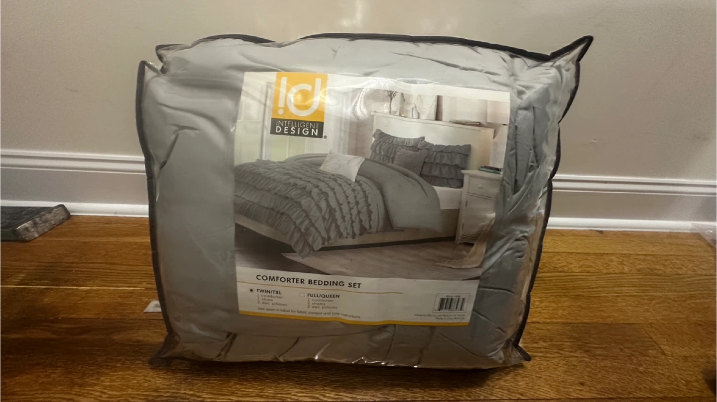 Intelligent Design Comforter Bedding Set - Twin/Full - Gray - photo 2