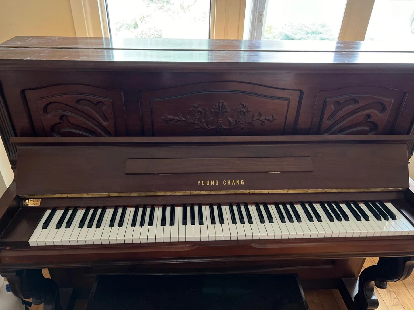 Young Chang Upright Piano