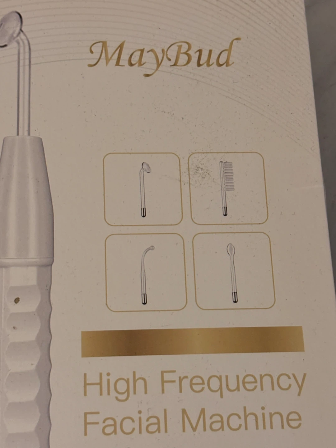 MayBud High Frequency Facial Machine with 4 Electrodes - photo 4