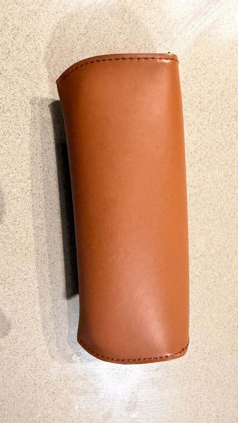 Ray-Ban Brown Leather Sunglasses Case - photo 2