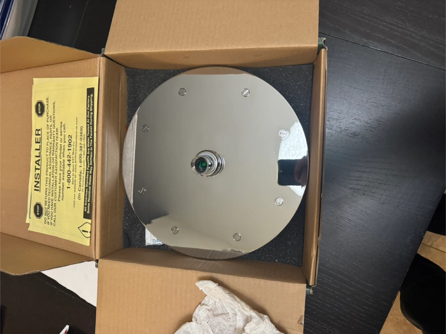 American Standard 10" Modern Rain Showerhead - photo 2