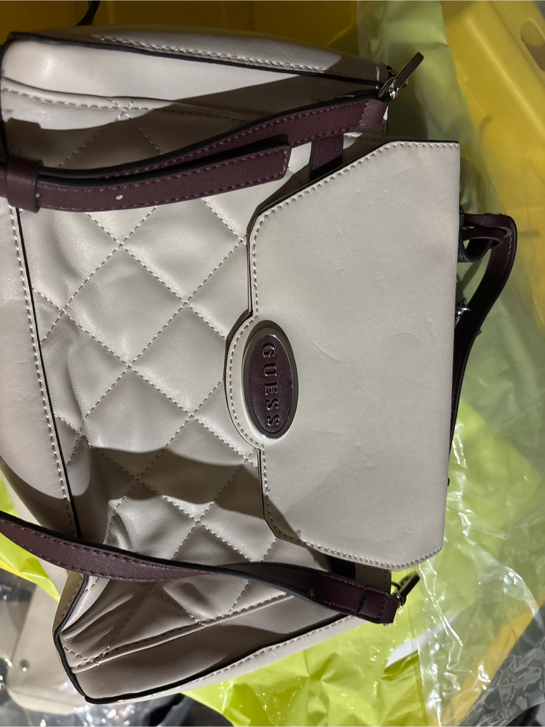 Guess Quilted Shoulder Bag