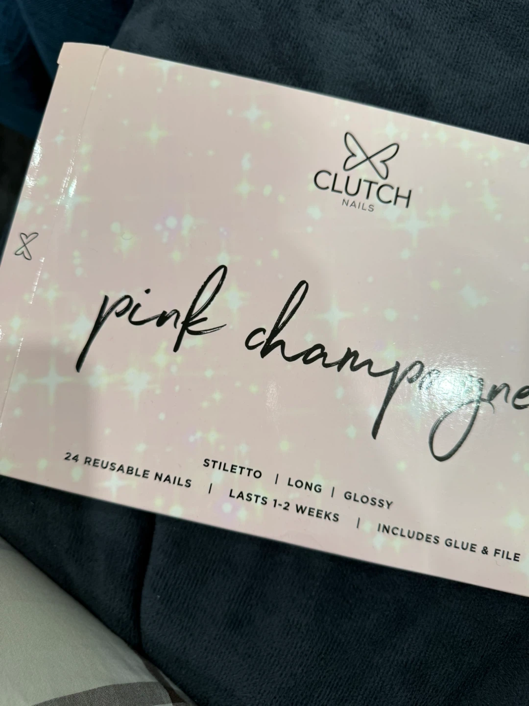 100% new Clutch Nails Pink Champagne - photo 2