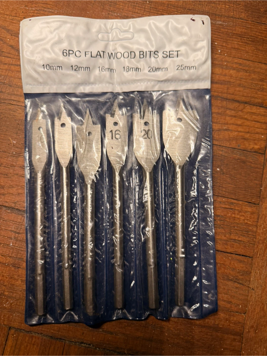 6PC Flat Wood Bits Set - photo 3