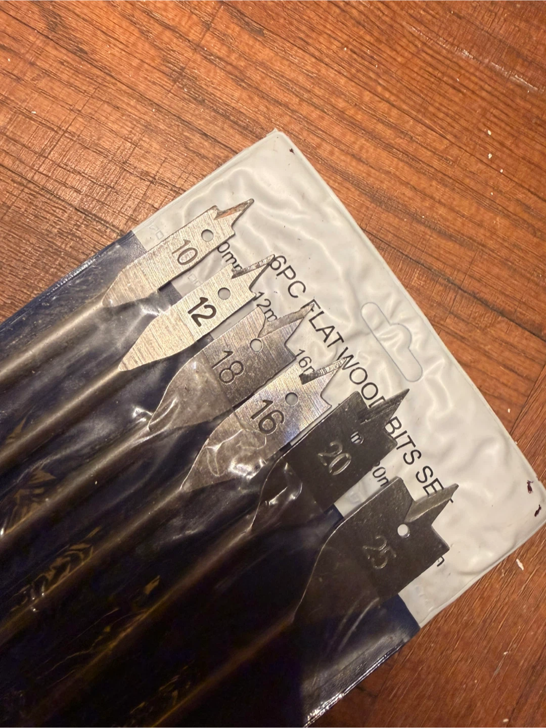 6PC Flat Wood Bits Set - photo 5