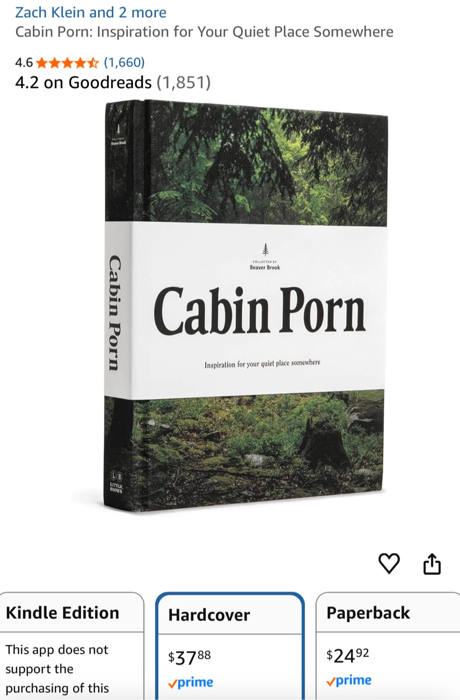 Brand New- Cabin Porn: Inspiration for Your Quiet Place k