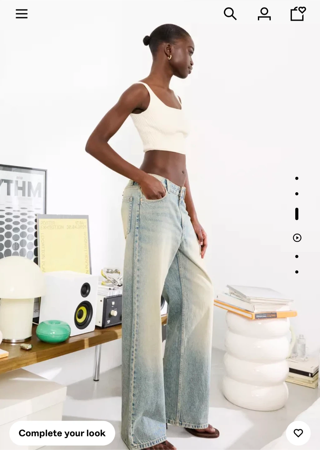 Bershka Baggy Jeans - Light Blue US 8 - photo 3